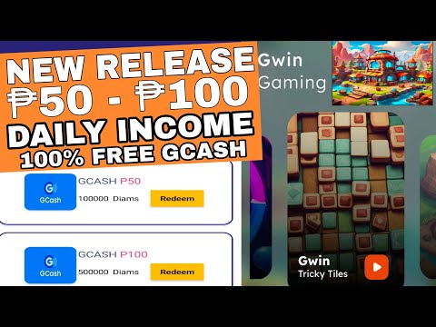 FREE GCASH : ₱50 - ₱100 DAILY PAYOUT // NEW PAYING APP // TRICKY TILES APP REVIEW