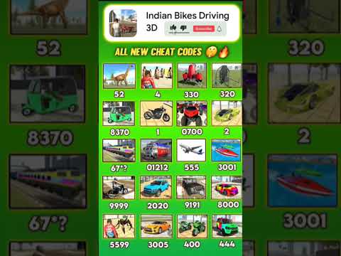 Indian bike driving 3d new update cheat codes#indianbikedriving3d ka #5linegamer #viral #ytshorts