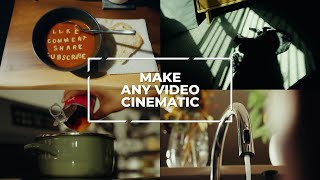 How to make ANY video CINEMATIC | tips, tricks & definition