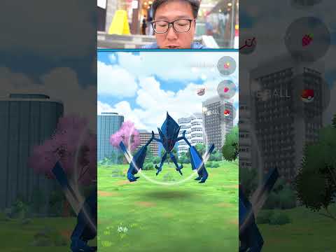 Last Ball Shiny Necrozma Challenge at Pokemon GO Fest 2024 #shorts #pokemongo