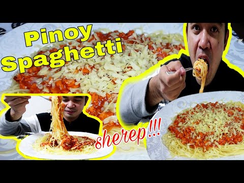 Pinoy Spaghetti Mukbang | Kain Po Tayo