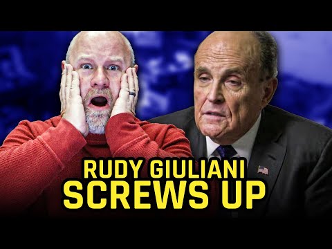 Rudy Giuliani Proves Biden Right By Being A Complete Piece Of Human Garbage