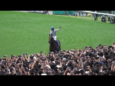 【場内大歓声！】武豊×ドウデュース 貫禄のウイニングラン【天皇賞秋2024】