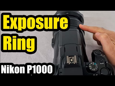 Why the Control Ring isn't modifying the Exposure Compensation (Nikon P1000, Manual/Auto Exposure)