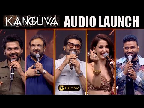 170 நாள் ஷூட்... 3000 ஆர்டிஸ்ட்... பெரிய உழைப்பு! - Suriya | Disha Patani | Kanguva Audio Launch