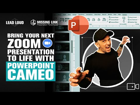 Bring your next Zoom presentation to life with PowerPoint Cameo