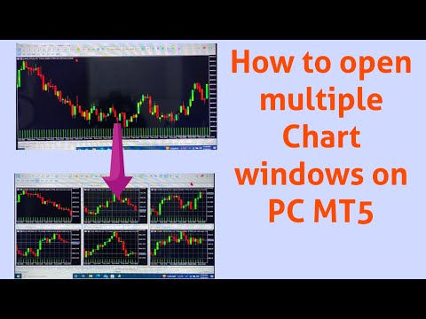 How to open multiple Charts on MT5 using your PC.