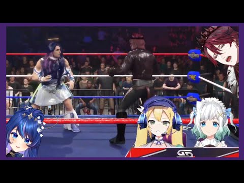 Nana Asteria vs Jurard T Rexford [Wrestler Intro + Fight] [WrestleTuber 2024]