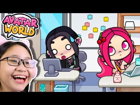 Cherry and Vidia works in an OFFICE?? - Avatar World: City Life