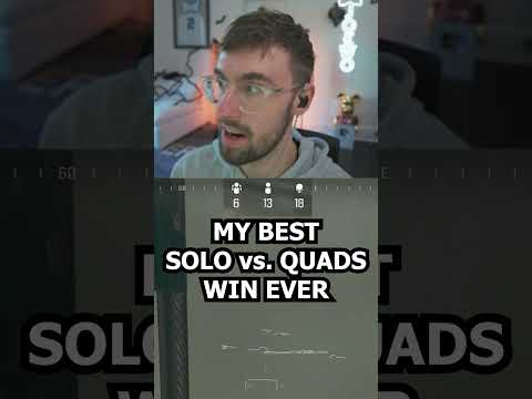 INSANE Solo vs Quads Warzone Endgame