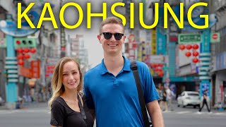 First time in KAOHSIUNG! 🇹🇼 (Taiwan travel day & Pier2)