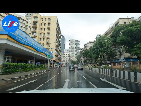 South Mumbai 4K - Monsoon Evening Drive