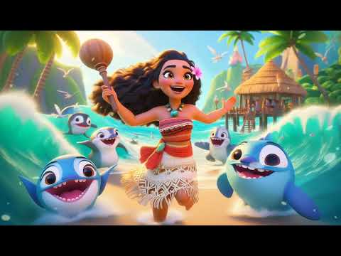 Moana's Big Challenge: Face the Fear with Song & Fun! | Kids Rhymes