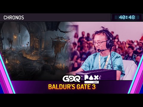 Baldur's Gate 3 by Chronos in 40:48 - GDQ @ PAX West 2024