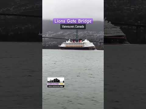 Cruising under Lions Gate Bridge in Vancouver, Canada - Vancouver Page