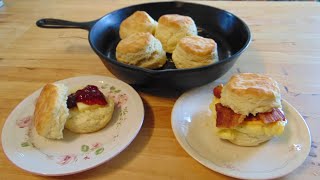 3 Ingredient Butter Biscuits – Best Biscuit Ever – Bret’s Favorite - The Hillbilly Kitchen.