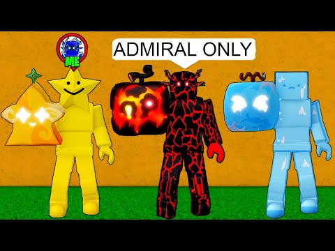 Sneaking into a ADMIRAL FRUIT ONLY Tournmanet in Blox Fruits