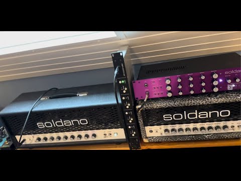 Soldano X88 IR direct vs SLO100/Cab