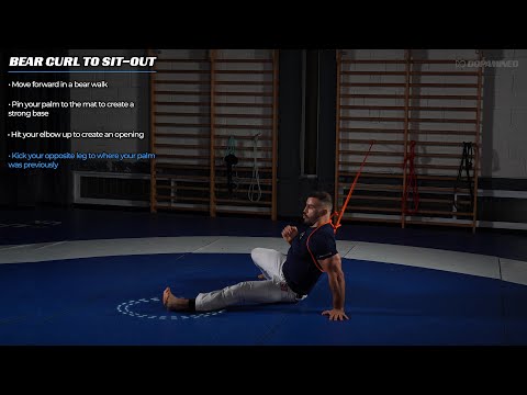 Bear Curl to Seat Out: Develop Your Escaping Instincts for BJJ with Dopa Bands!