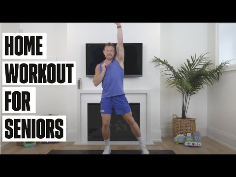 10 minute seniors at home workout