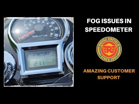 Fog In Speedometer| Great Customer Support|Royal Enfield Classic Reborn 350|