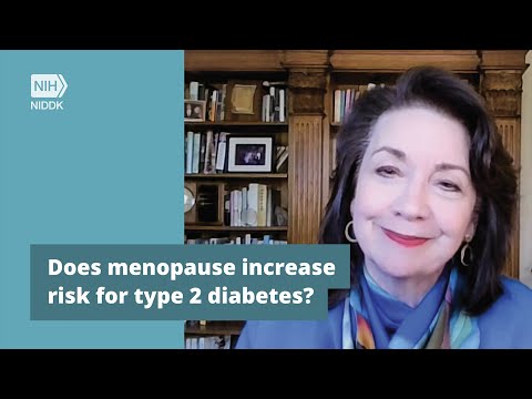 Does menopause increase risk for type 2 diabetes?