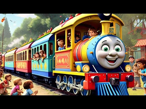 The Train song 🚂|Choo choo train | Nursery Rhyme | #nurseryrhymes #kidssongs#trainvideo