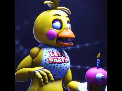 Fnaf toy chica edit #short