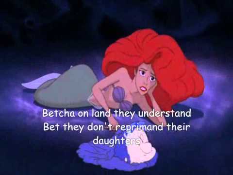 Part of your world The little mermaid lyrics