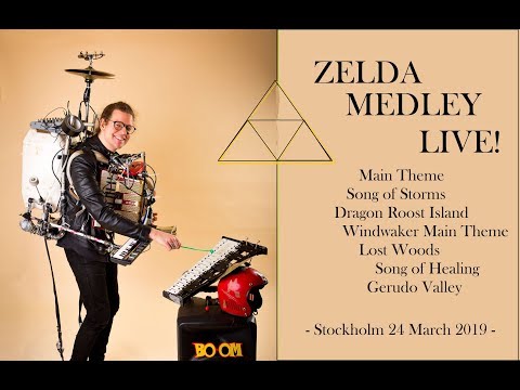 ZELDA MEDLEY LIVE - ONE MAN BAND STYLE!