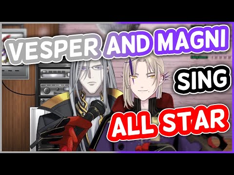 Magni Dezmond, Noir Vesper - All Star | HololiveEN Karaoke [UNARCHIVED KARAOKE]