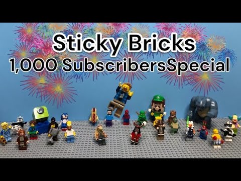 Sticky Bricks 1,000 Subscriber Special