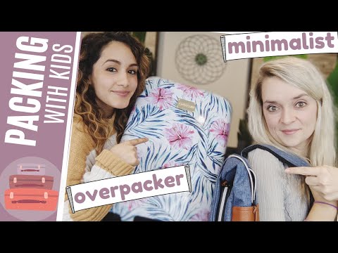 MINIMALISM VS OVERPACKING | WHICH ARE YOU? | PACKING WITH KIDS