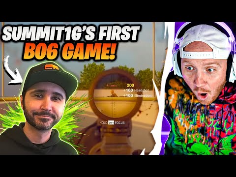 TIM REACTS TO SUMMIT1G PLAYING BLACK OPS 6 FOR THE FIRST TIME