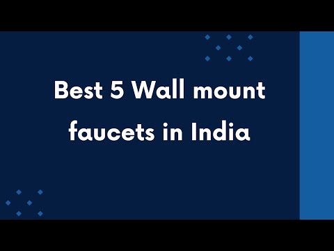 5 Best Wall mount faucets in India 2024 | Online Shopping | Reviews