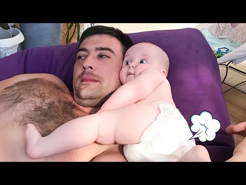 Heartwarming Funny Baby and Daddy Moments - Funny Baby Videos