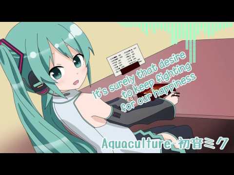 Lamaze-P ft. 初音ミク "Aquaculture" (English Subtitles)