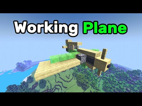 Working Plane in Minecraft.