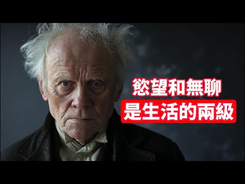 叔本華：慾望和無聊，是生活的兩級