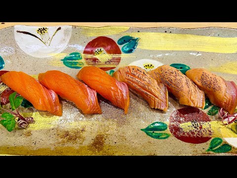 🇯🇵Shinshu Salmon Nigiri🍣