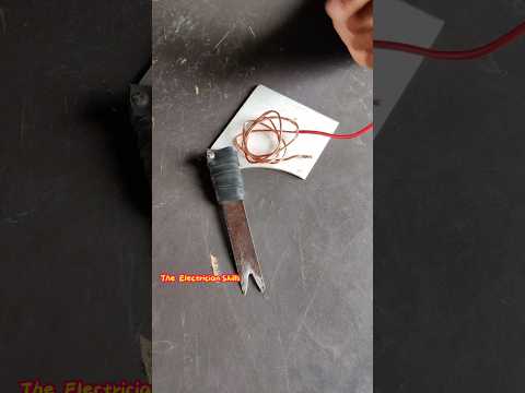 how to remove insulation from copper wire #youtubeshorts #shorts