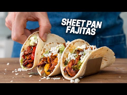 Easy✓ Fast✓ Low Mess✓ Chicken Fajitas | WEEKNIGHTING