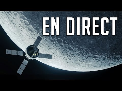 🔴 DIRECT Orion passe au plus près de la LUNE commenté FR