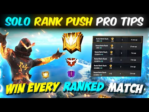 Solo Rank Push God Level Tips And Tricks 😈 | Win Every Ranked Match | How To Push Rank In Free Fire