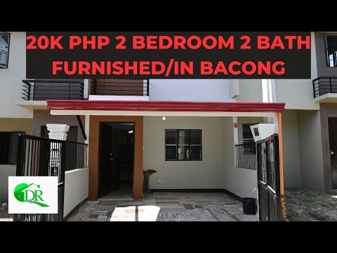 20K PHP/Furnished Townhouse/2 Bedroom 2 Bath/Near Valencia