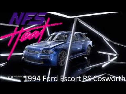 1994 Ford Escort RS Cosworth | NFS Heat Mod Showcase & Review