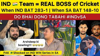 INDIAN Team Real Boss of Cricket 😱 IND beat SA 3-1 won series IND vs SA 4th t20 Pakistan Reaction