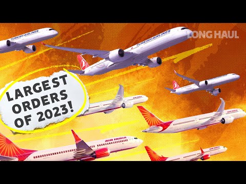 Airbus & Boeing Win Big: The Largest Aircraft Orders Of 2023