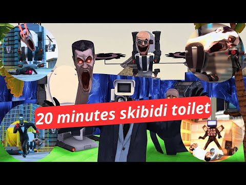 20 minutes Skibidi toilet against Skibidi Cameraman #skibiditoilet #skibidibattle