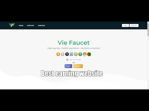 #faucetpay The best paying viefaucet website. Earn 300-1000satoshi #bitcoinfaucet per day